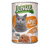 Jungle Adult Can Cat Wet Food Lamb & Vegetable