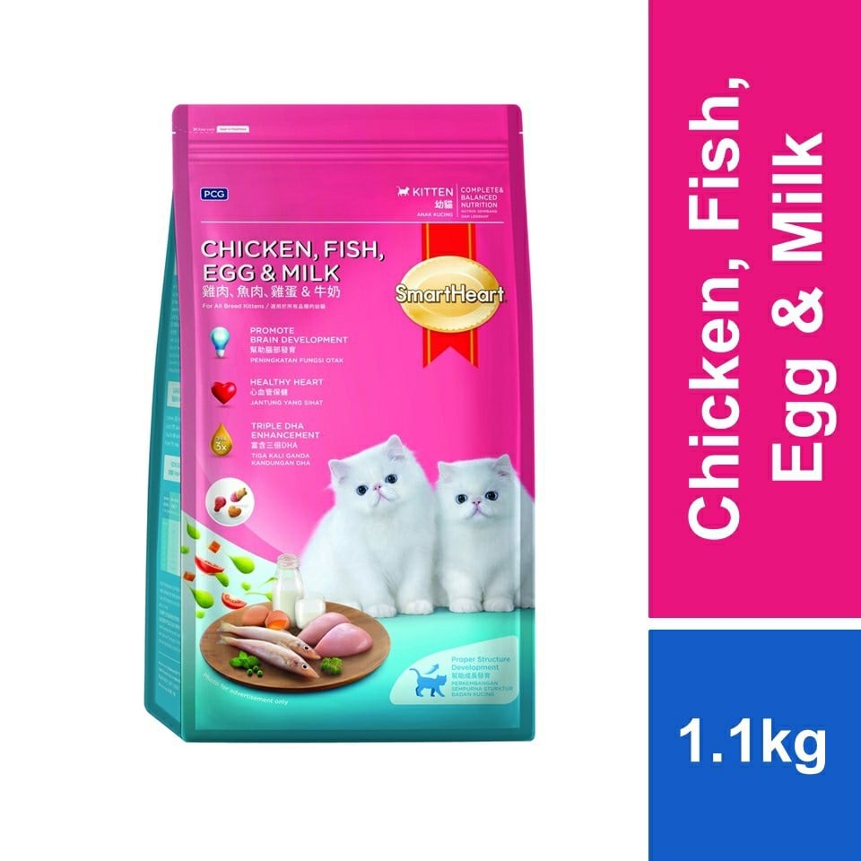 SmartHeart Adult Cat Food Chicken & Tuna